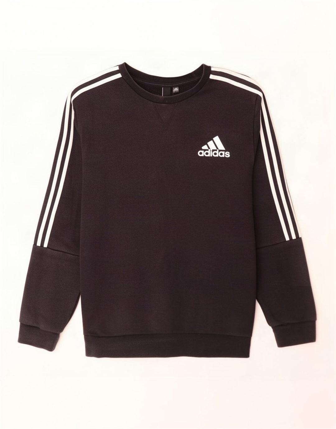 Ανδρικό φούτερ Adidas Jumper μεγάλο μαύρο βαμβακερό