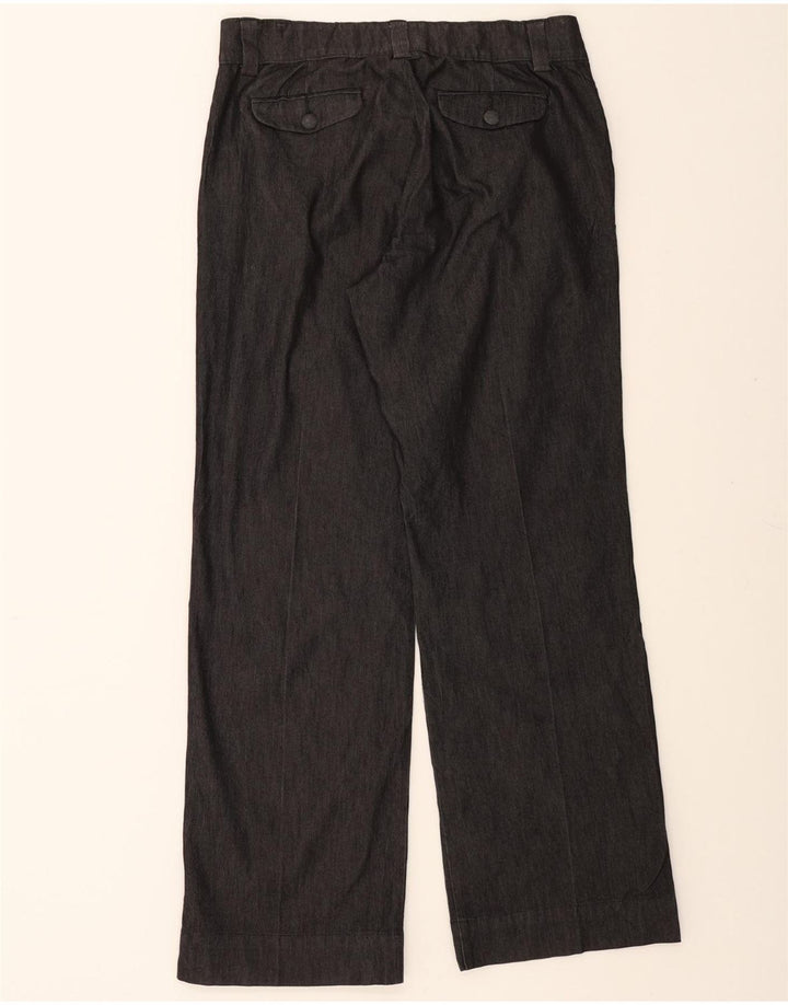 LEE Womens Bootcut Chino Trousers US 12 Large W34 L33 Grey Cotton Vintage Lee and Second-Hand Lee from Messina Hembry 