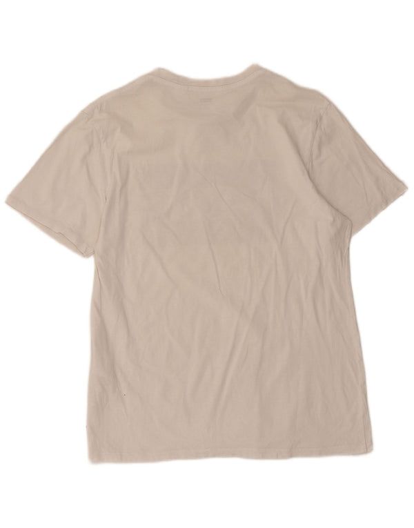 Levi's Mens Graphic T-Shirt Top Medium White Cotton