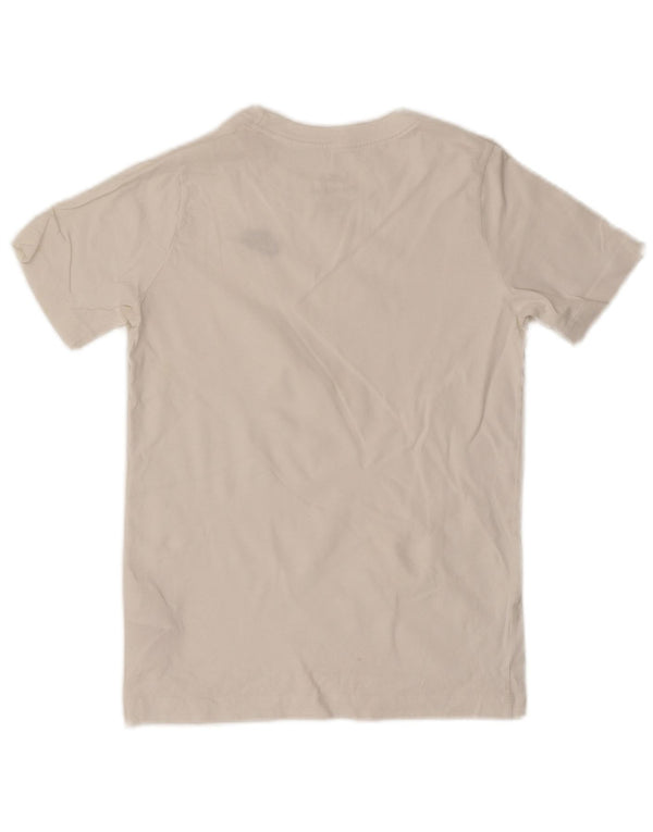 Nike Boys T-Shirt Top 8-9 Years Small White Cotton