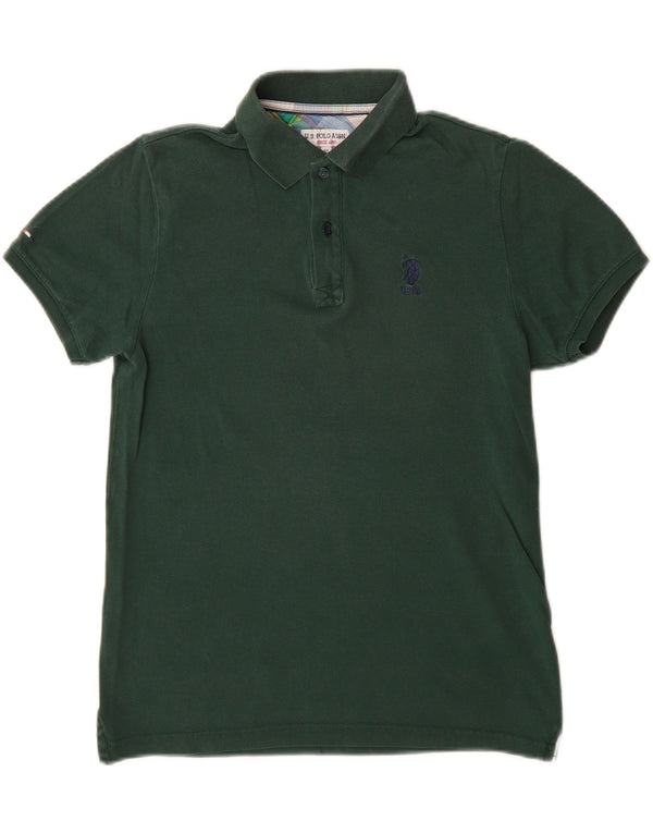 U.S. Polo Assn. Drenge Slim Polo Shirt 15-16 år Medium Grøn Bomuld
