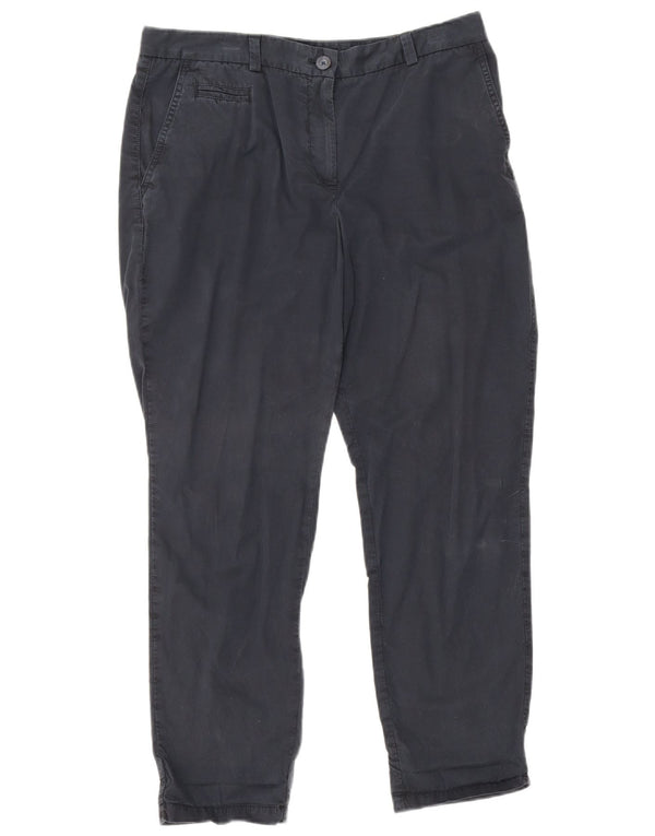 Pantaloni chino pentru femei Marks & Spencer UK 12 Medium W32 L26 Bleumarin