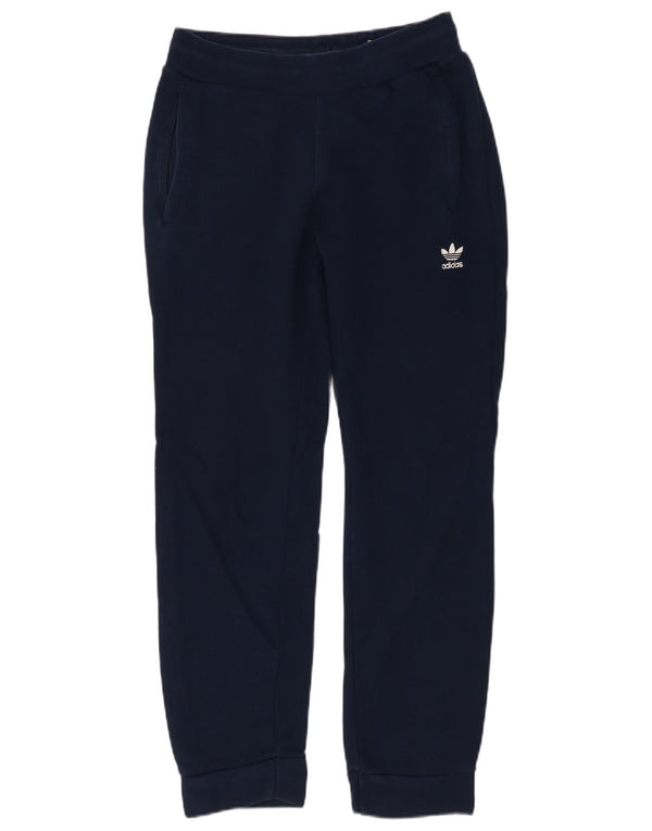 Adidas Pantalon de survêtement pour homme en coton bleu marine Taille S