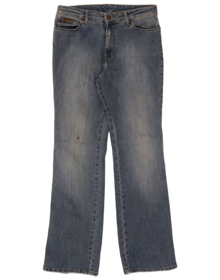 Wrangler Womens Bootcut Jeans W30 L30 Blue Cotton
