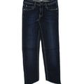 GAUDI Girls Straight Jeans 13-14 Years W26 L23  Navy Blue Cotton | Vintage Gaudi | Thrift | Second-Hand Gaudi | Used Clothing | Messina Hembry 