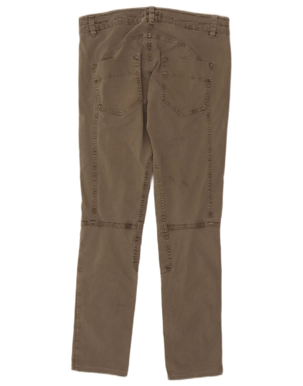Damskie spodnie typu slim casual Diesel W27 L30 szare