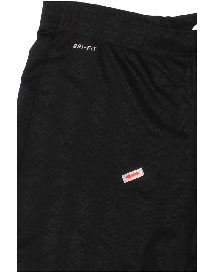 Nike drenge Dri Fit sportsshorts 10-11 år medium sort stribet polyester