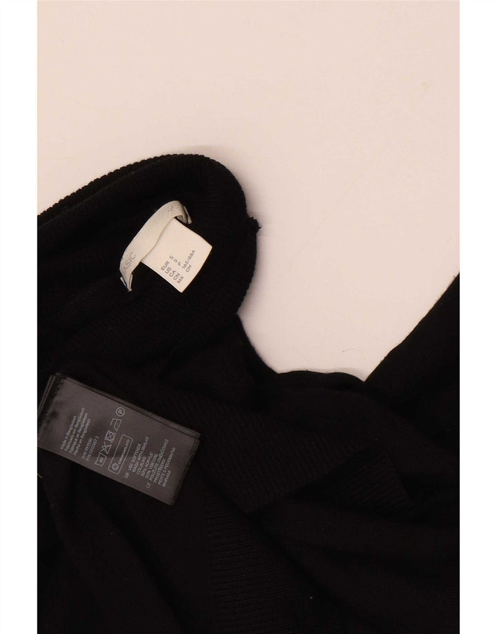 Basic-Pullover mit Rollkragen für Damen, Gr. 10, Größe S, Schwarz, Acryl