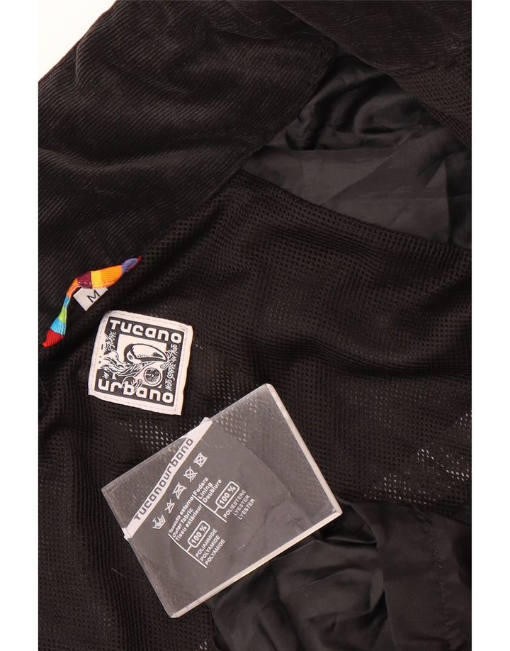 Tucano Urbano Mens Rain Jacket UK 14 Medium Black Polyamide