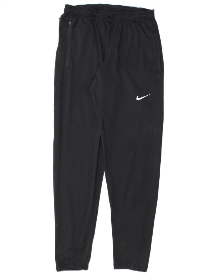 Nike Mens Dri Fit Tracksuit Trousers Medium  Black Polyester