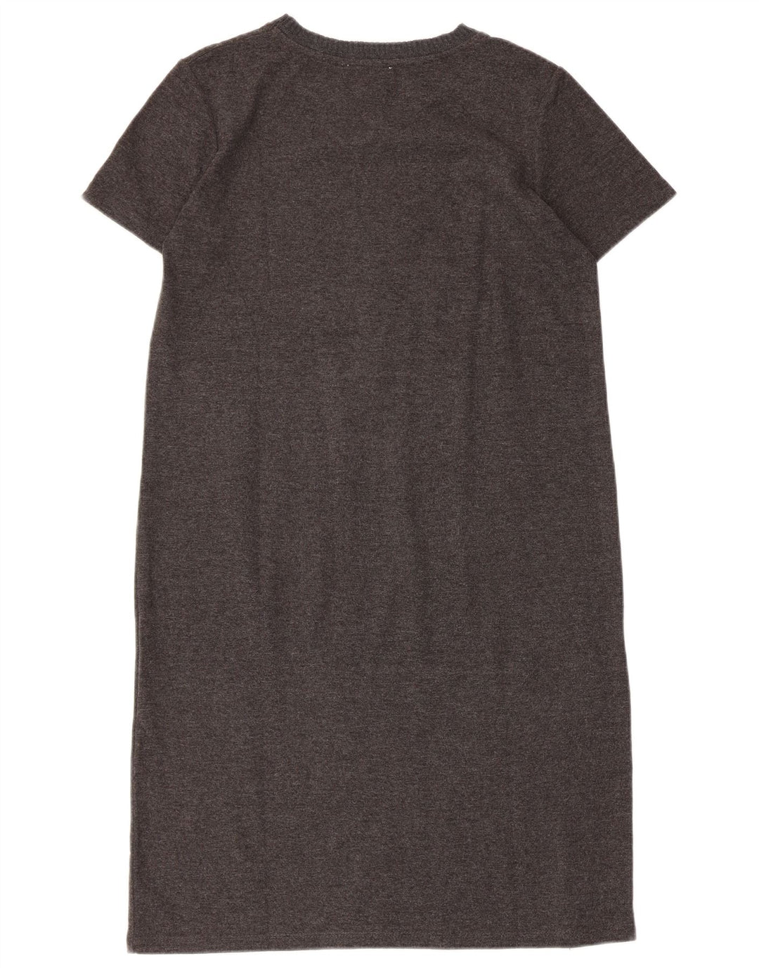 Zara Mujer Vestido Recto UK 10 Small Gris