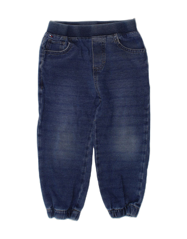 TOMMY HILFIGER Baby Boys Straight Jeans 18-24 Months W18 L12 Blue Cotton