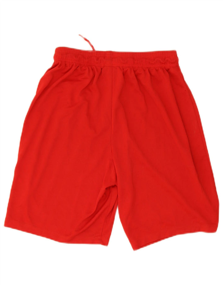 Pantaloni scurți sport Nike Dri Fit pentru bărbați, poliester roșu mare