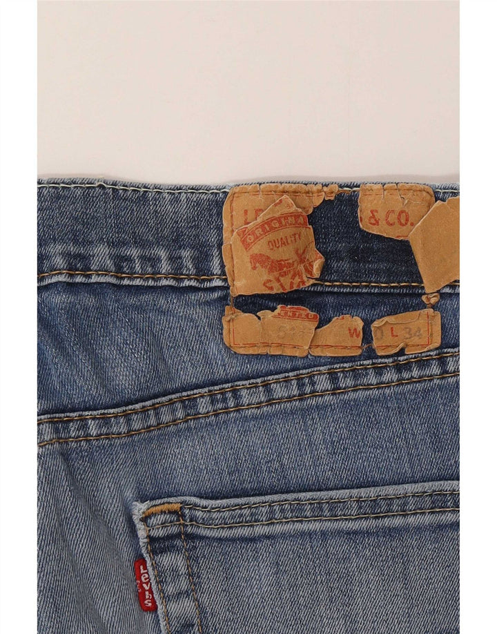 Levi's Mens 511 Slim Jeans W30 L34 Blue Cotton