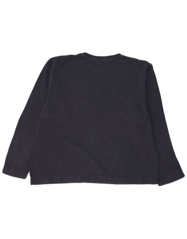 Gap Mens Classic Fit Top Manga Larga 2XL Azul Marino