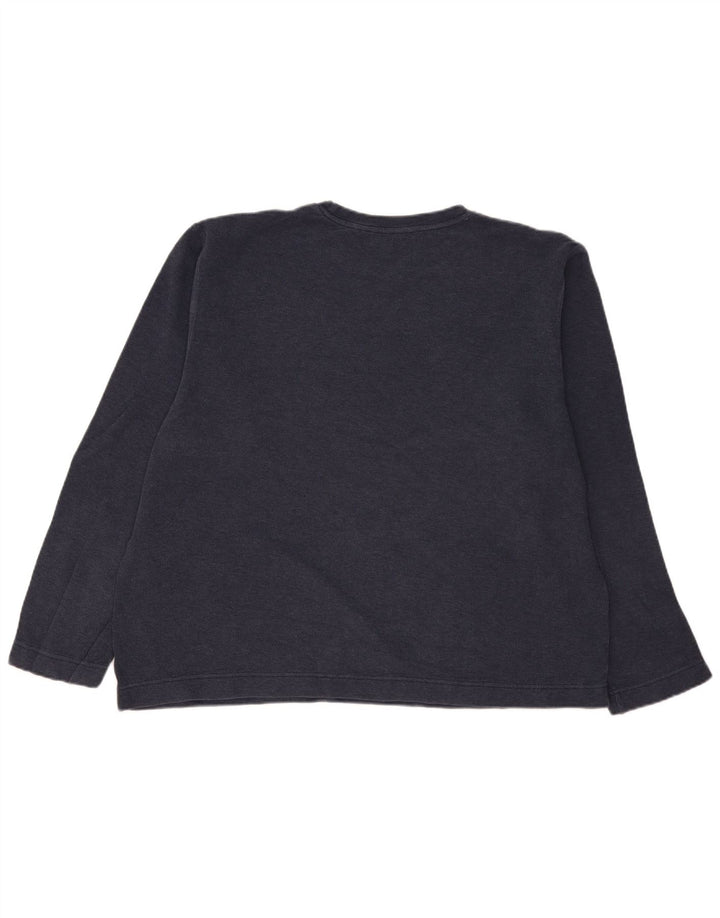 Gap Herren-Oberteil mit klassischer Passform, langärmelig, 2XL, Marineblau