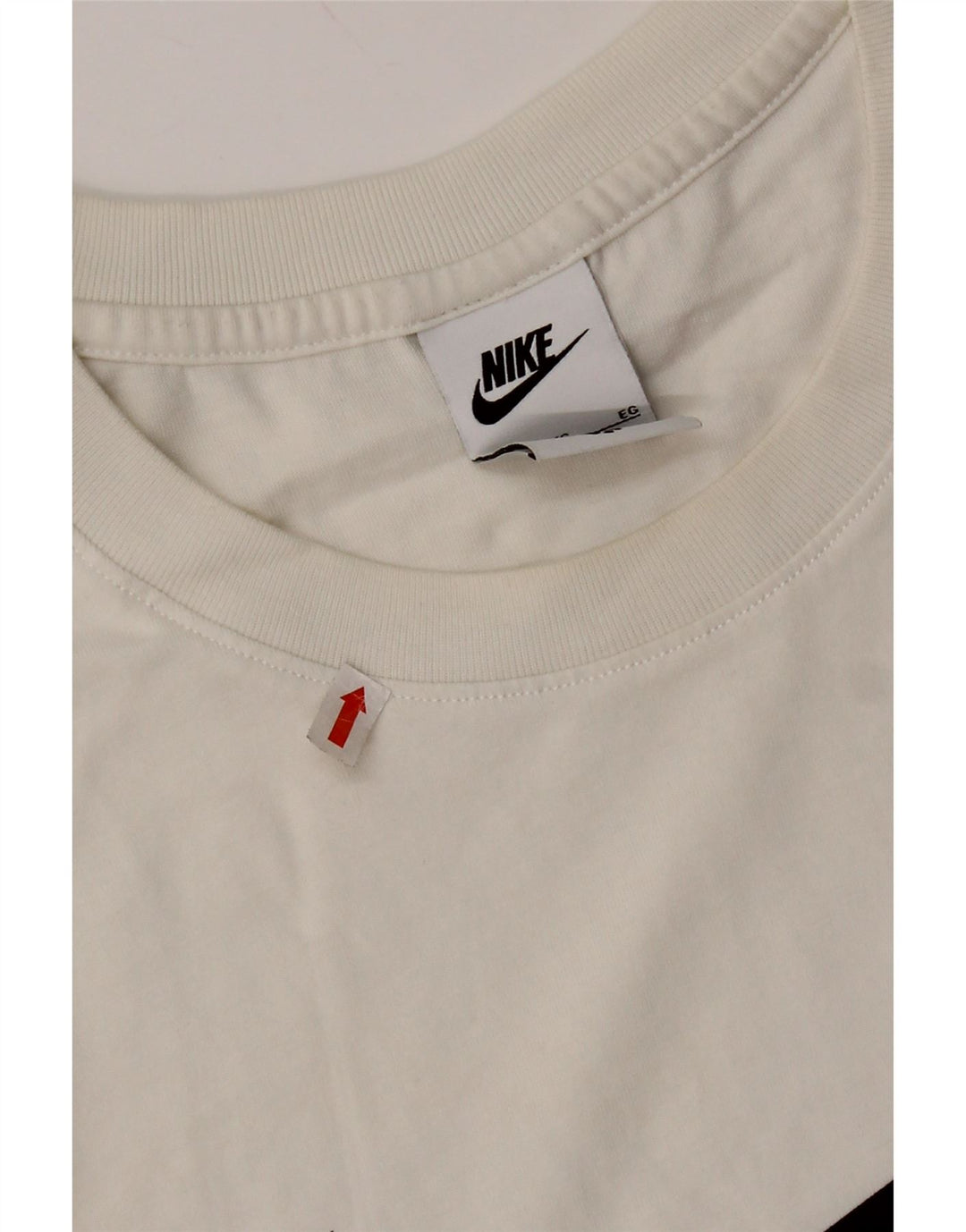 Nike Mens Graphic T-Shirt Top XL White Colourblock