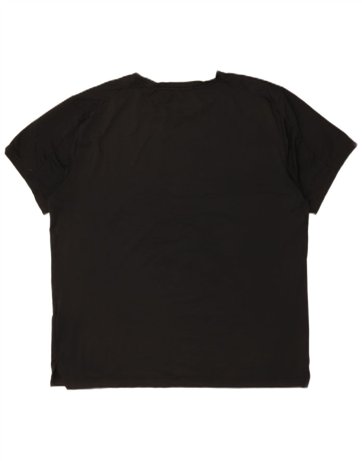 Nike Mens Dri Fit Standard Fit Graphic T-Shirt Top Large Noir Polyester