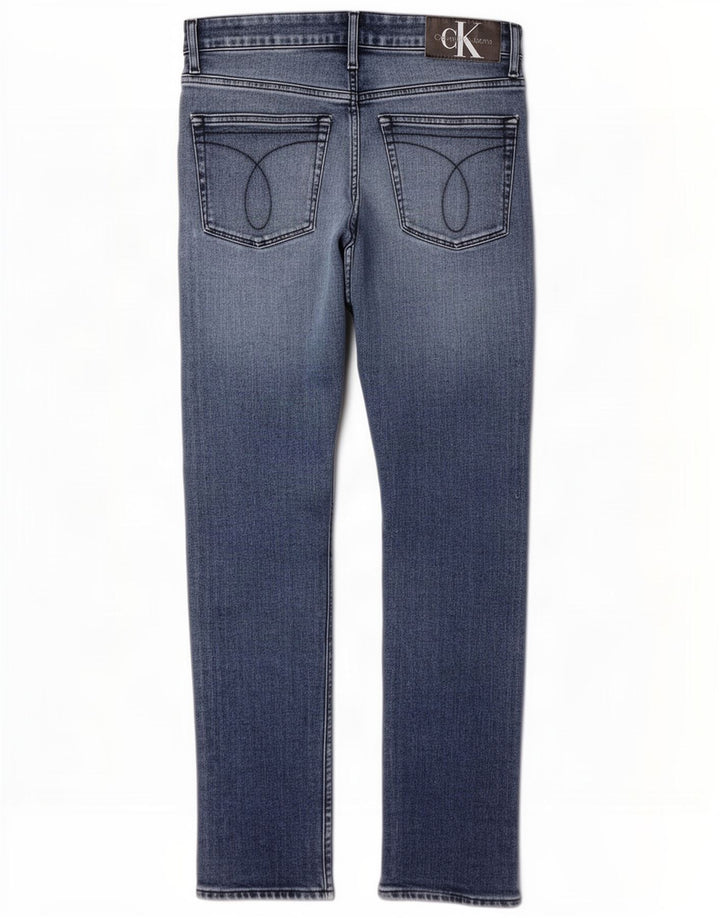 Blugi slim pentru bărbați Calvin Klein W29 L32 Bumbac albastru