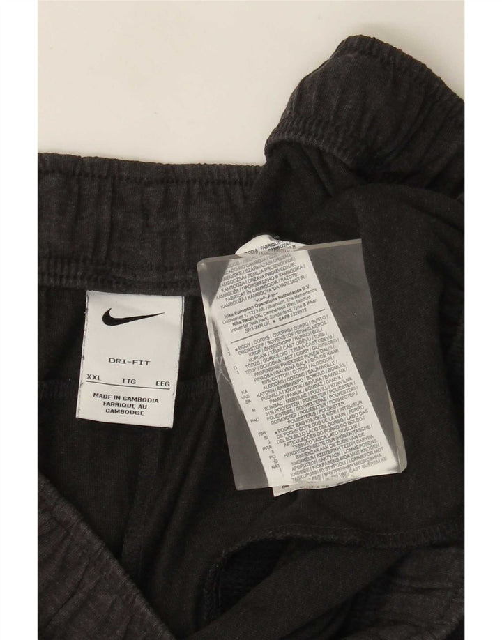 Nike Mens Dri Fit Sport Shorts 2XL Grey Cotton