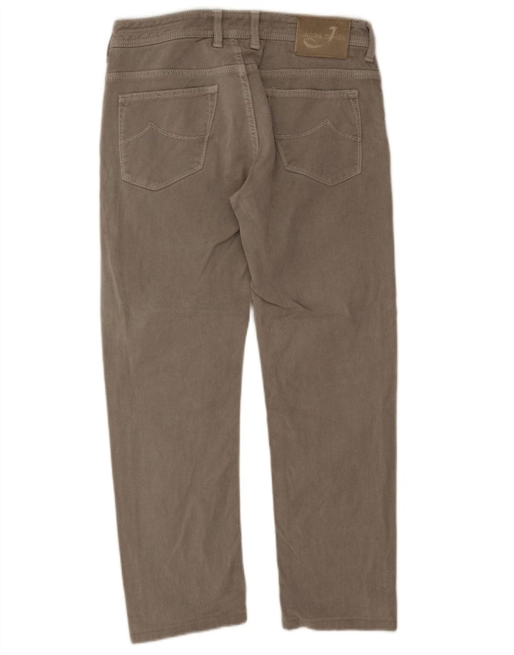 Jacob Cohen Herre Regular Straight Jeans W32 L26 Grå Bomuld