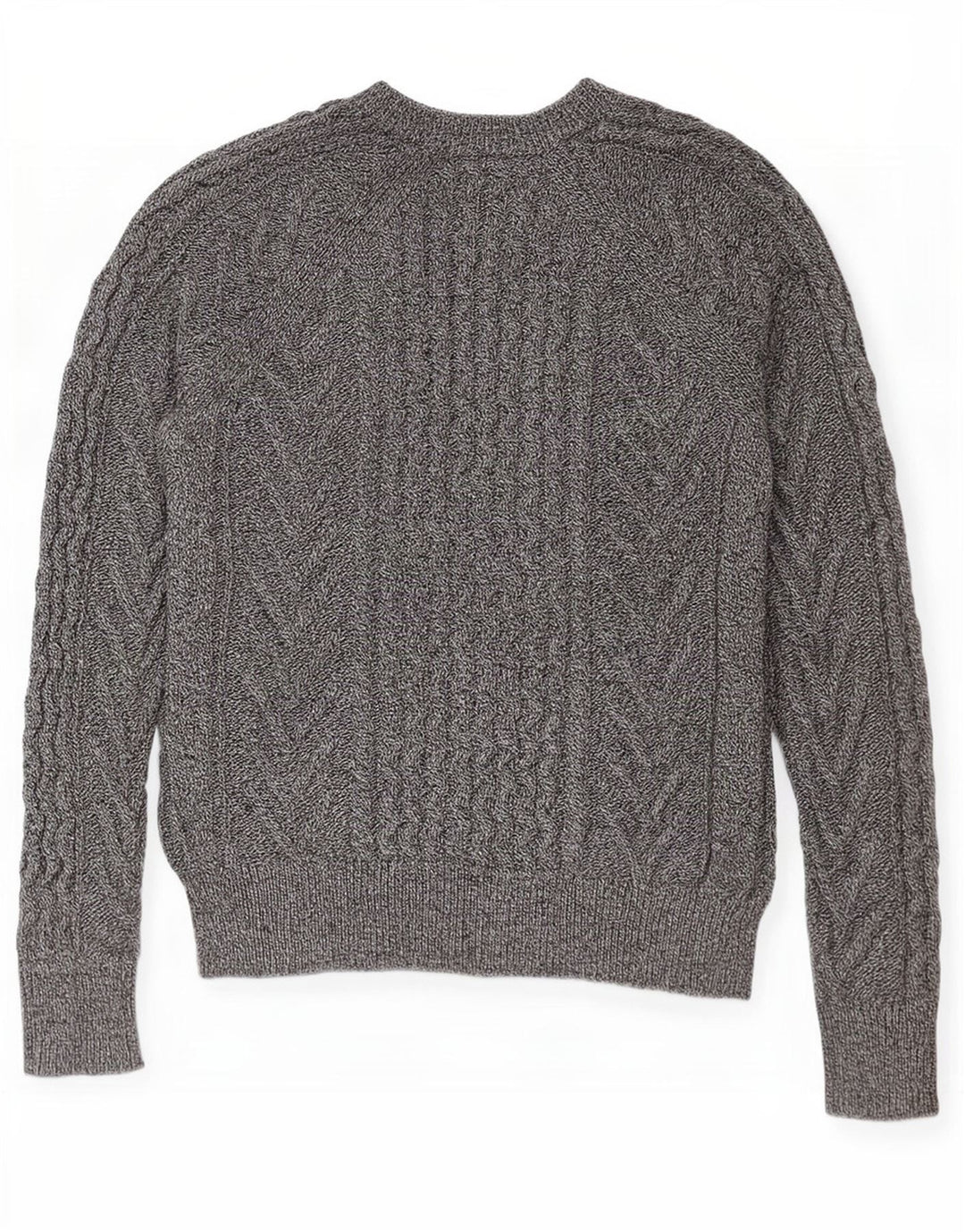 Gap Damen-Pullover mit Rundhalsausschnitt, Gr. 6, XS, Grau