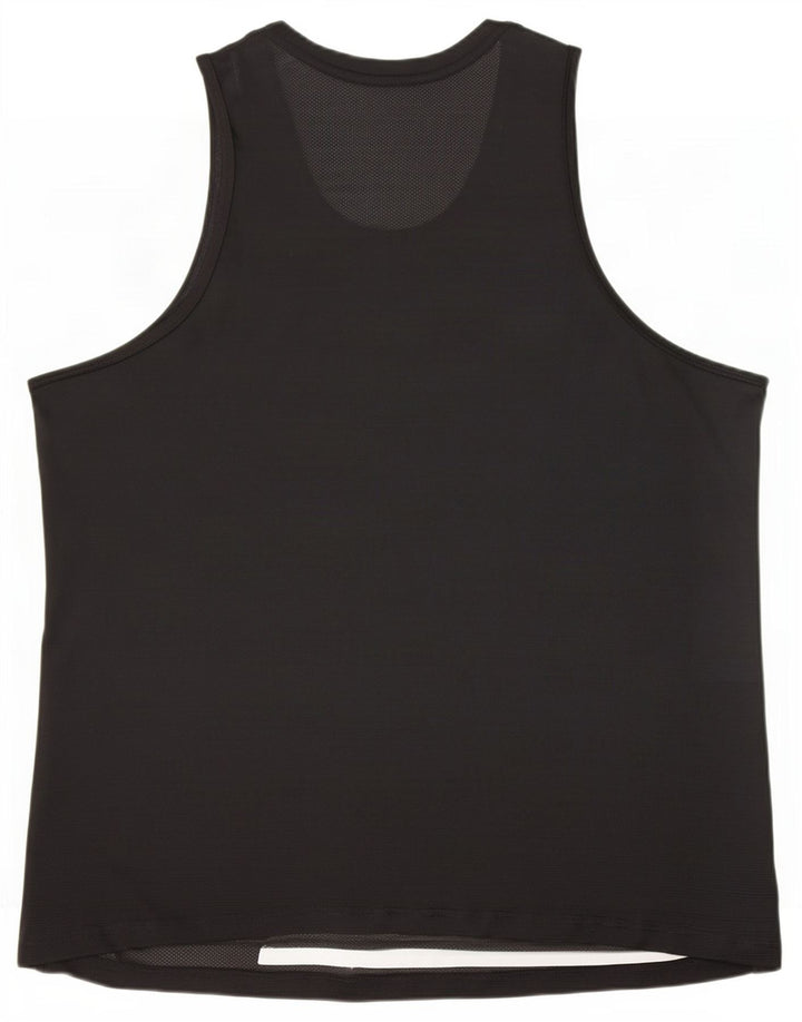 Canotta Nike Dri Fit da uomo XL XL poliestere gessato nero