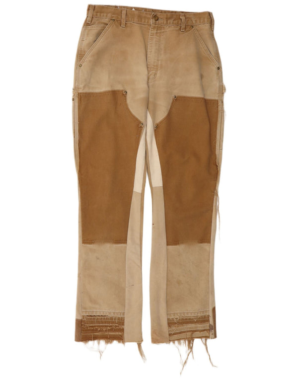 Pantaloni cargo da uomo Carhartt Jeanius Bar Atelier W34 L30 Colorblock marrone