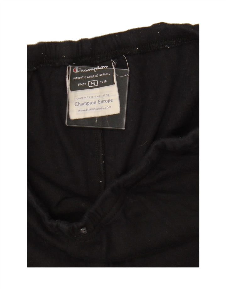 CHAMPION Womens Tracksuit Trousers UK 12 Medium  Black Cotton Vintage Champion and Second-Hand Champion from Messina Hembry 