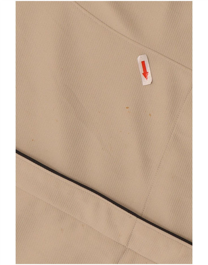 Lotto Damen-Trainingsanzug-Oberteil, übergroß, Jacke, Gr. 10, Größe S, Beige