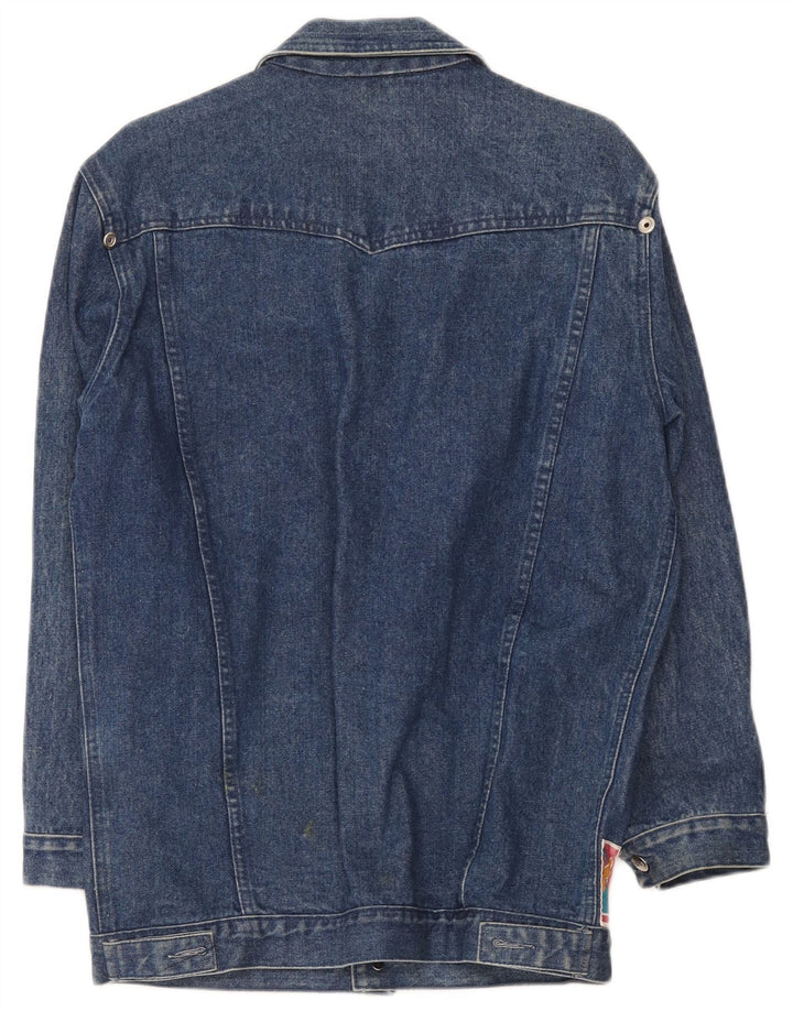 Esprit Mens Denim Jacket UK 38 Medium Blue Cotton