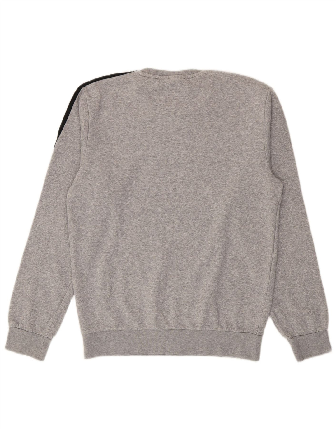Adidas Mens Graphic Sweatshirt Jumper Small Grey Cotton