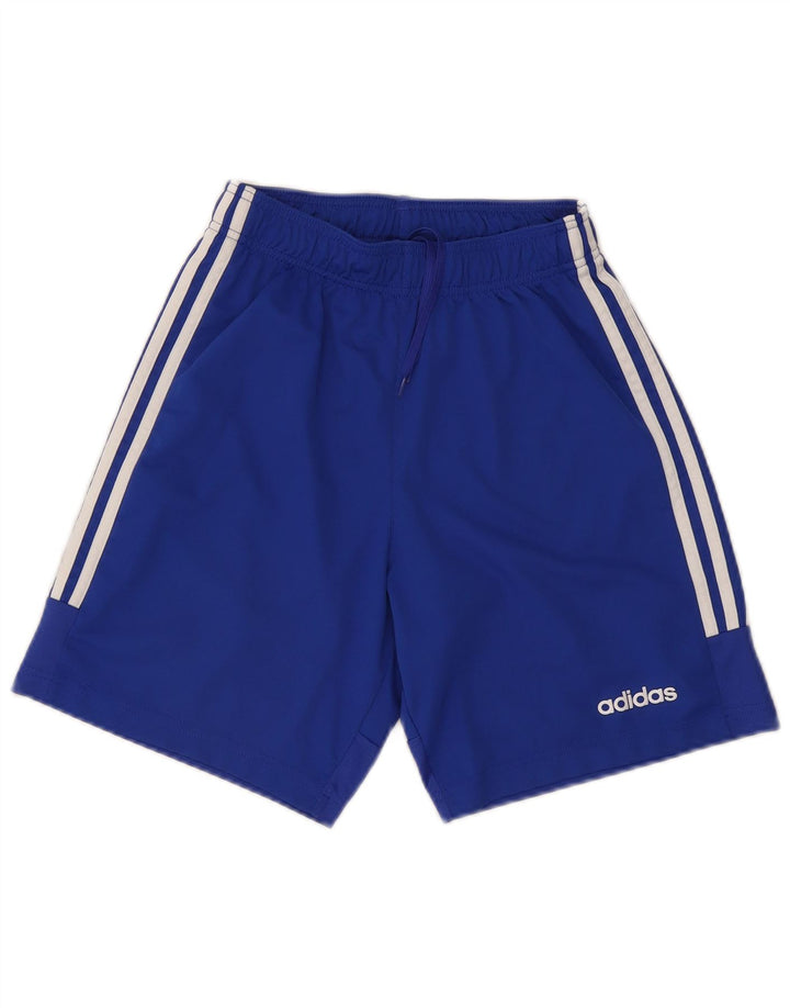 Adidas Herren Climalite Sport Shorts Small Blau Polyester