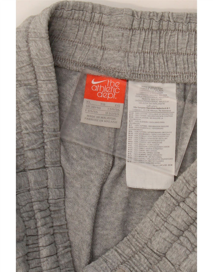 NIKE Mens Sport Shorts XL Grey Cotton Vintage Nike and Second-Hand Nike from Messina Hembry 