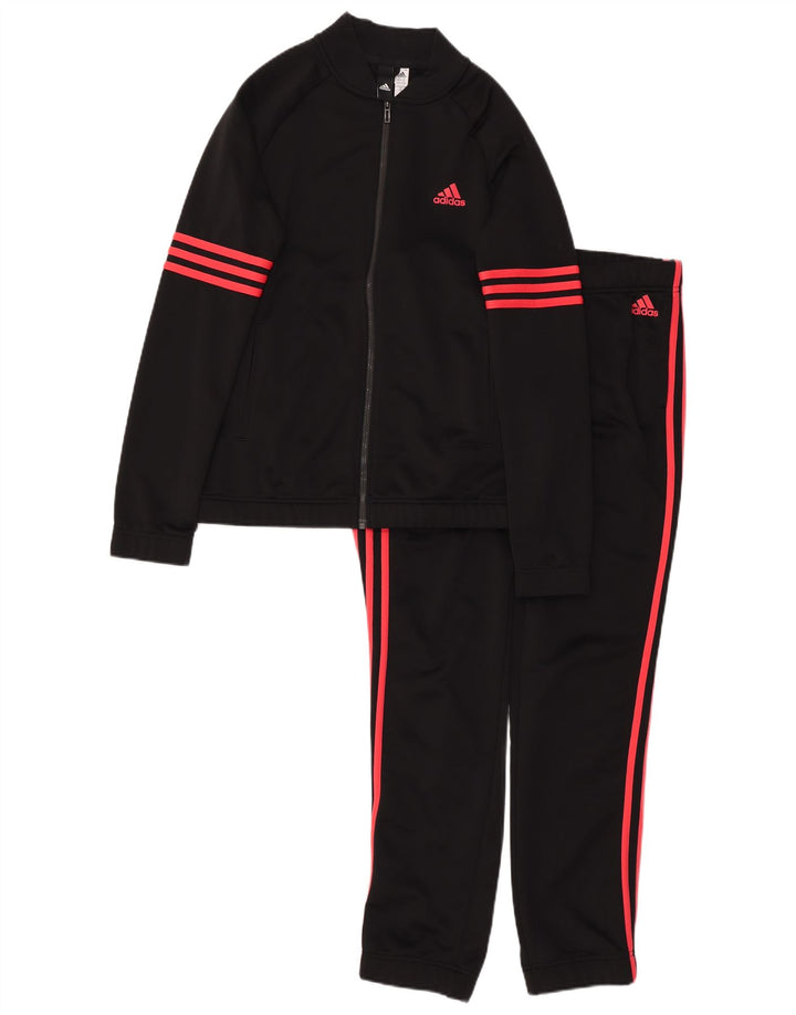 Adidas Womens Full Tracksuit UK 12/14 Medium  Black Polyester