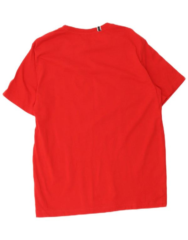 Ανδρικό γραφικό T-Shirt Replay Top XL Red Cotton