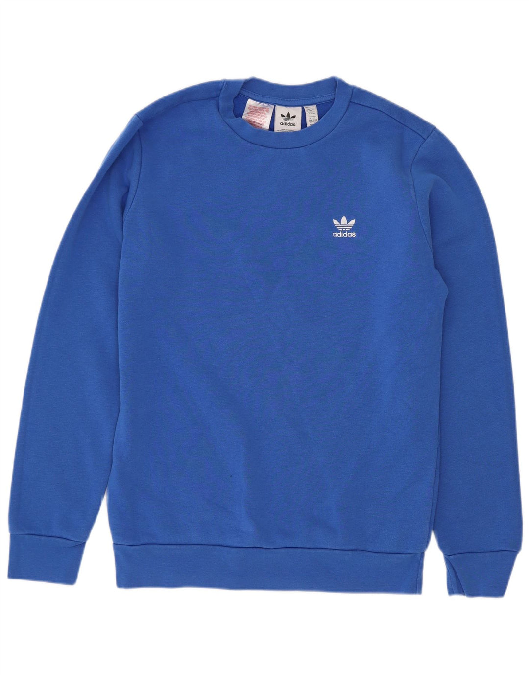 Adidas Boys Sweatshirt Jumper 12-13 Years Blue Cotton