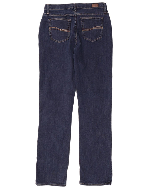 Jeans dritti da donna Lee US 12 Large W32 L35 cotone blu navy