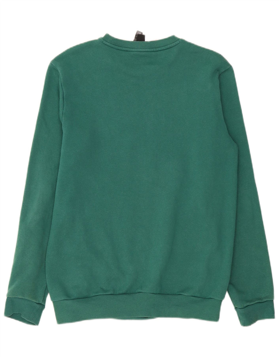 Adidas Boys Sweatshirt Jumper 15-16 Years Green Cotton