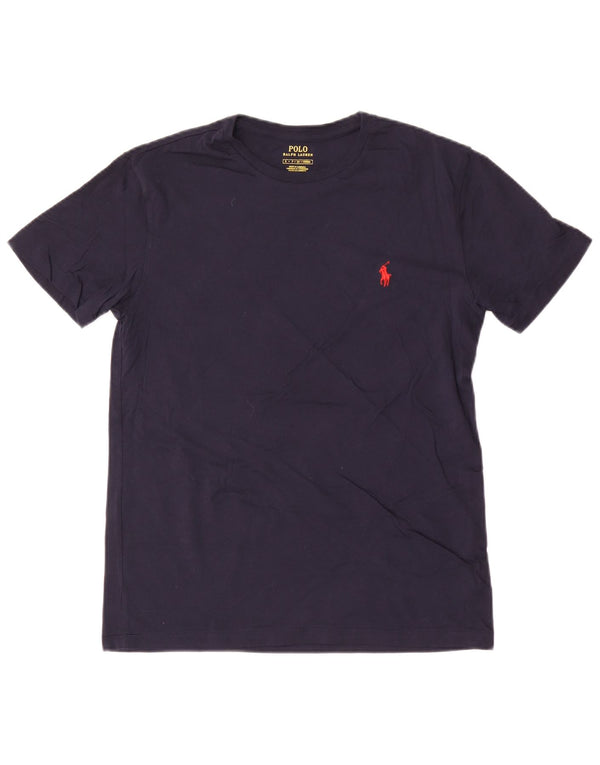 Polo Ralph Lauren Mens T-Shirt Top Small Navy Blue Cotton