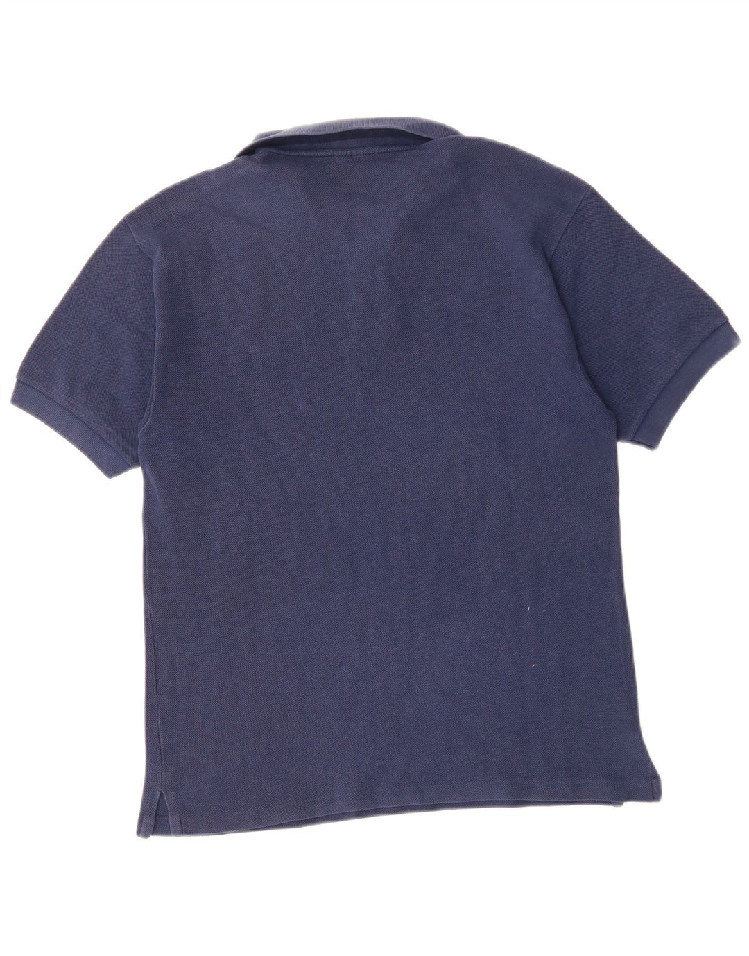 CHAMPION Mens Polo Shirt Small Navy Blue Cotton