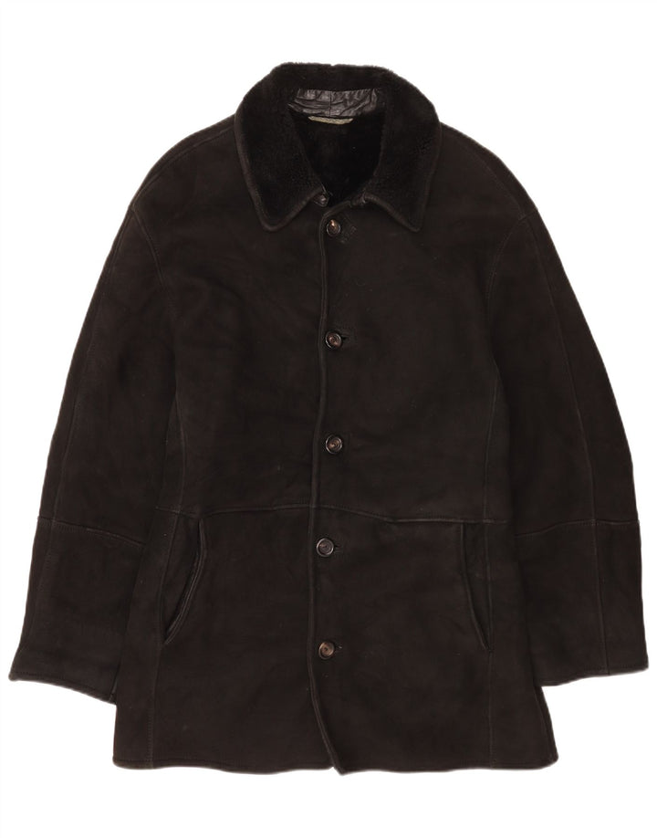Gimo's Shearling Jacket til mænd UK 40 Large Black