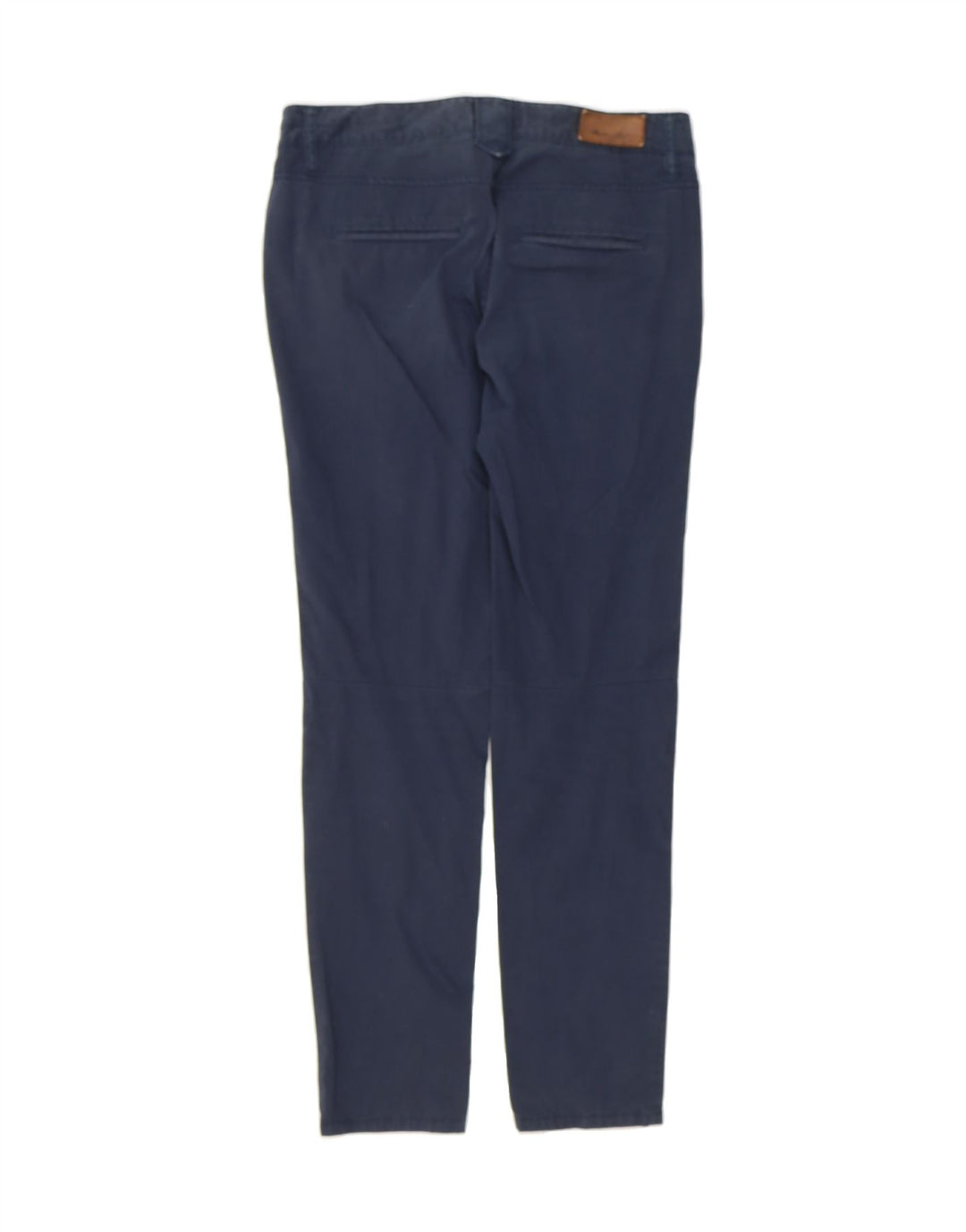 MASSIMO DUTTI Womens Slim Casual Trousers EU 40 Medium W30 L30 Navy Blue Vintage Massimo Dutti and Second-Hand Massimo Dutti from Messina Hembry 