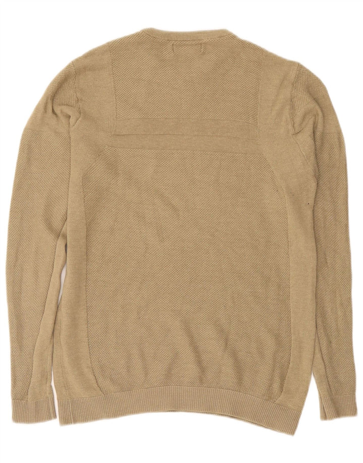Maglione maglione girocollo da uomo Zara medio acrilico kaki