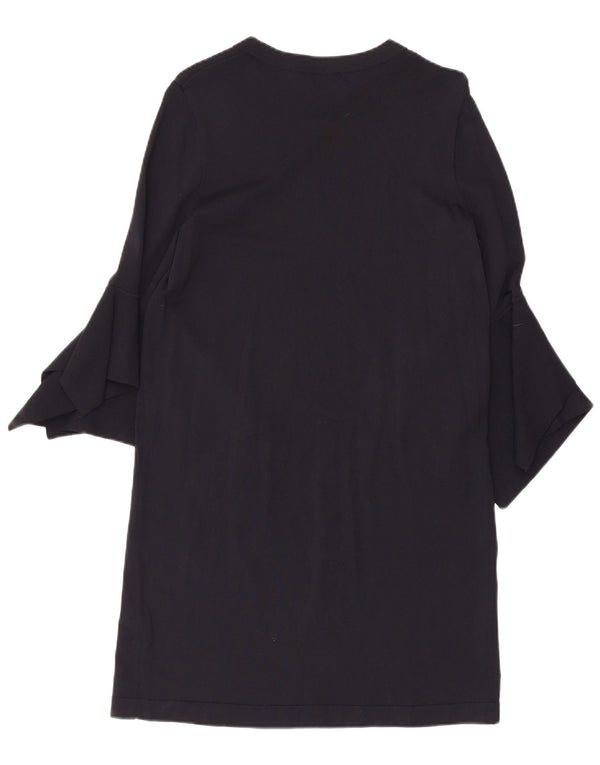 Abito a trapezio da donna con maniche a 3/4 Cos UK 10 piccolo blu navy