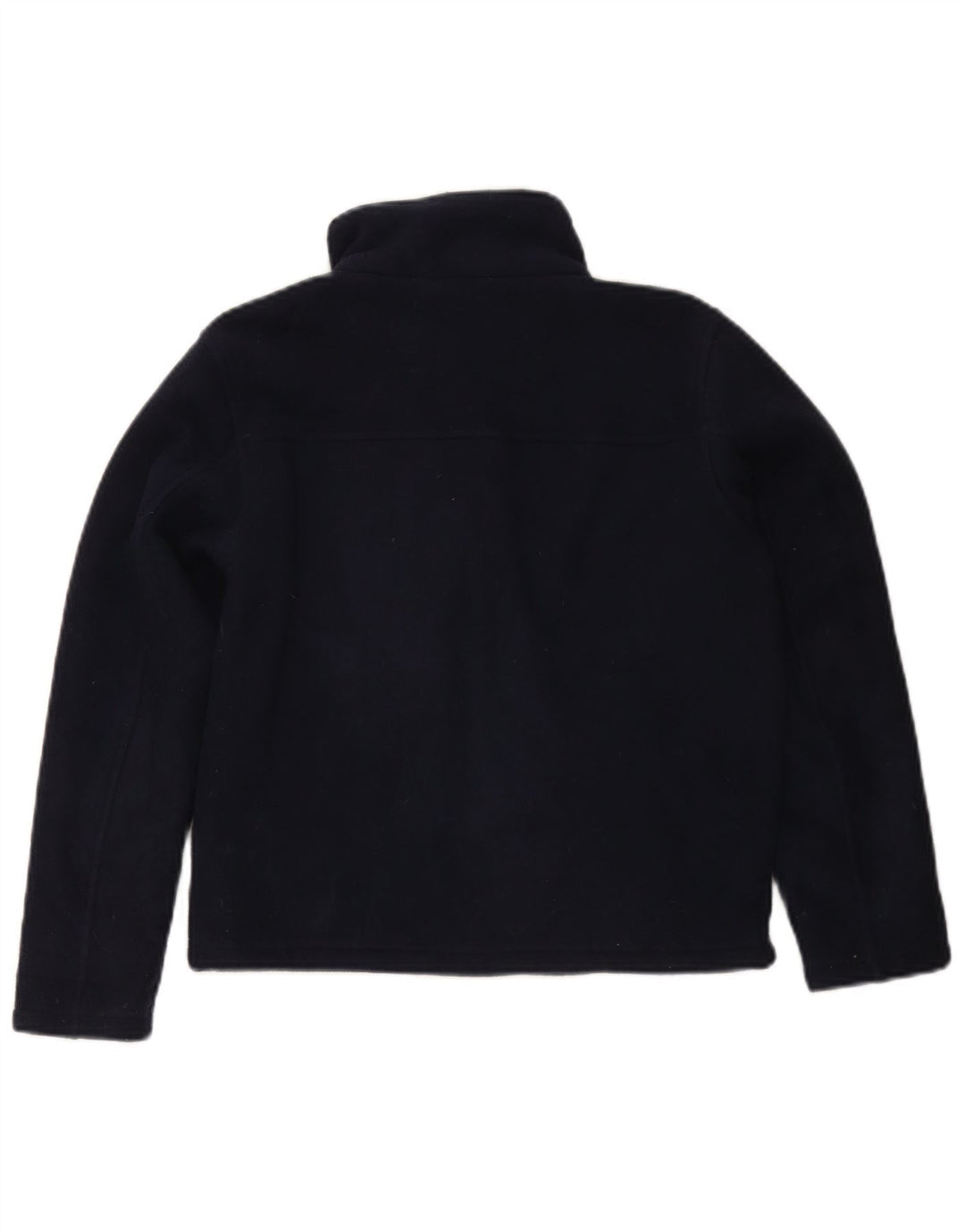 K-Way Boys Sherpa Fleece Jacket 11-12 Years Navy Blue Polyester