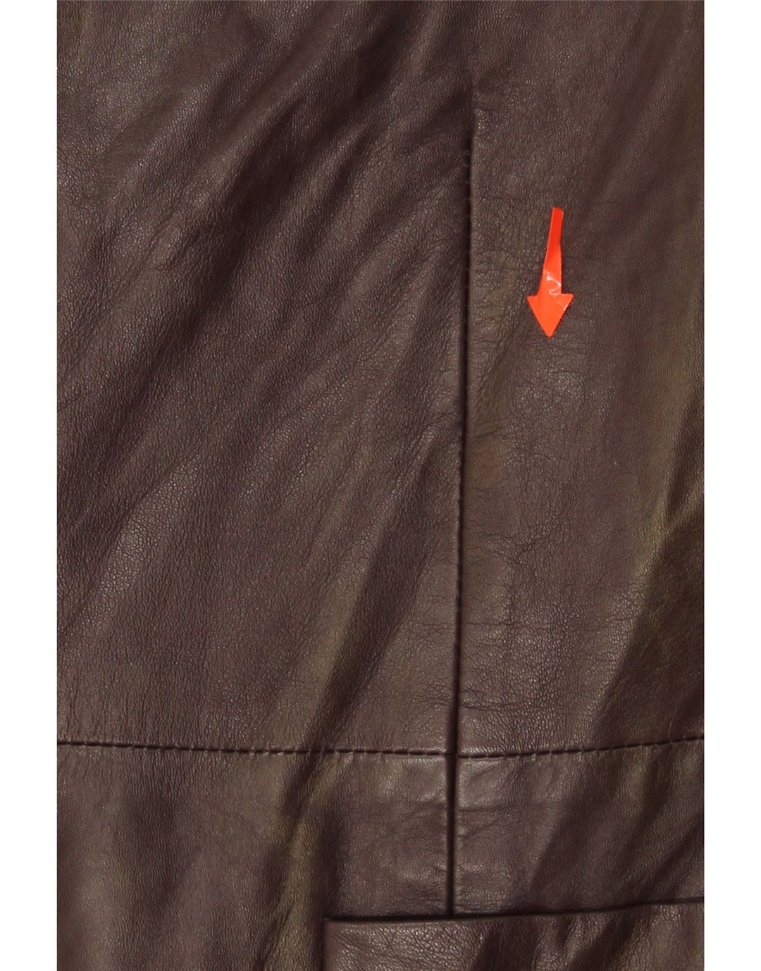 CONBIPEL Womens Leather Jacket IT 46 Large Brown Leather Vintage Conbipel and Second-Hand Conbipel from Messina Hembry 