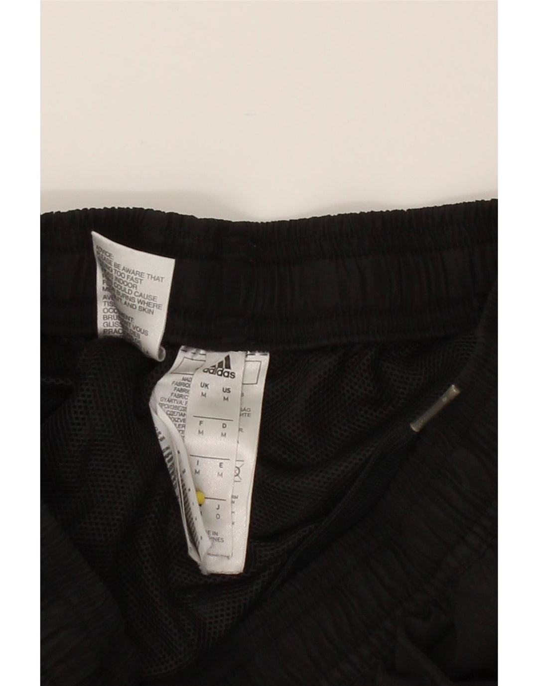 ADIDAS Mens Tracksuit Trousers Medium Black Polyester Vintage Adidas and Second-Hand Adidas from Messina Hembry 