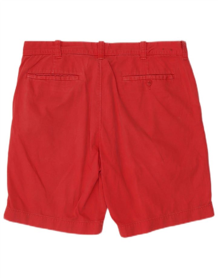 J. CREW Mens Stanton Chino Shorts W34 Large Pink Cotton