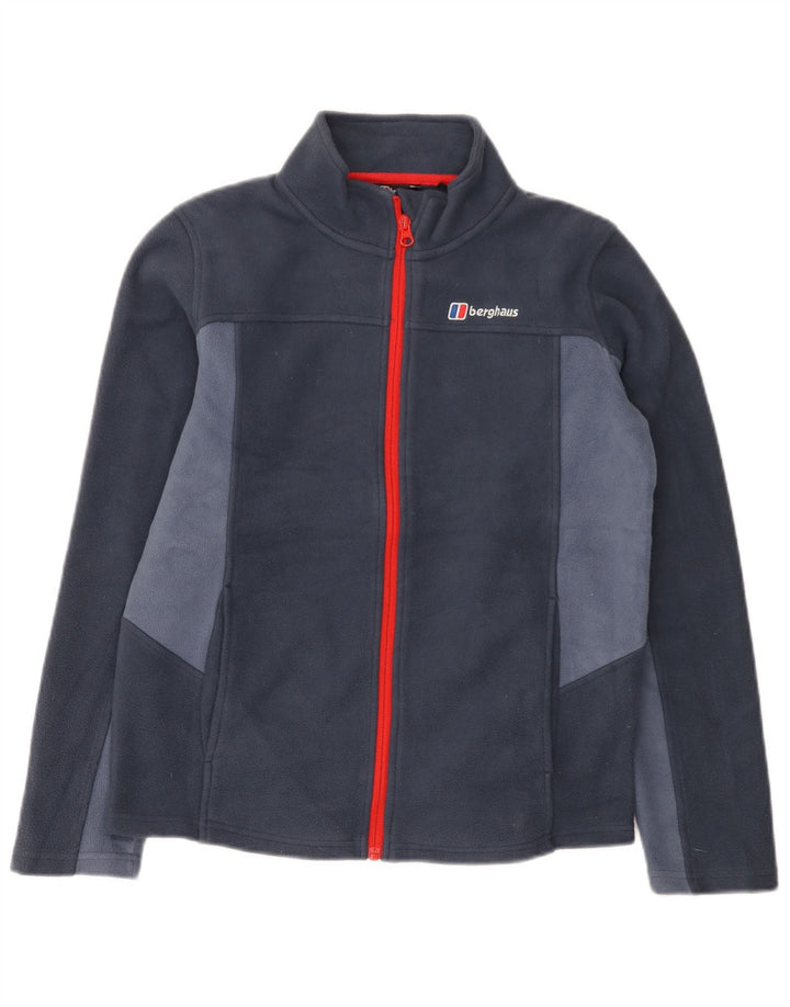 Berghaus Boys Fleecejakke 12-13 år Navy Blue Colourblock Polyester
